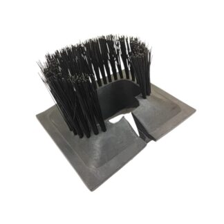 Protetor De Borracha Para Entrada Do Corrimão Com Escova 9300/9500