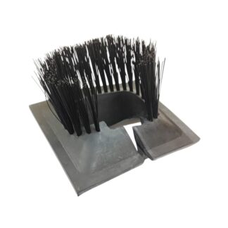 Protetor De Borracha Para Entrada Do Corrimão Com Escova 9300/9500