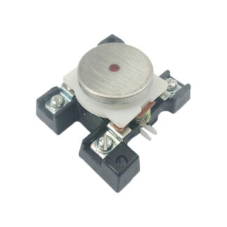 Botão Classe A Em Inox Com Furo Para Led