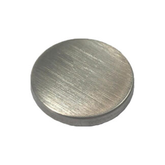 Capacete Para Botão Classe A Em Inox Liso