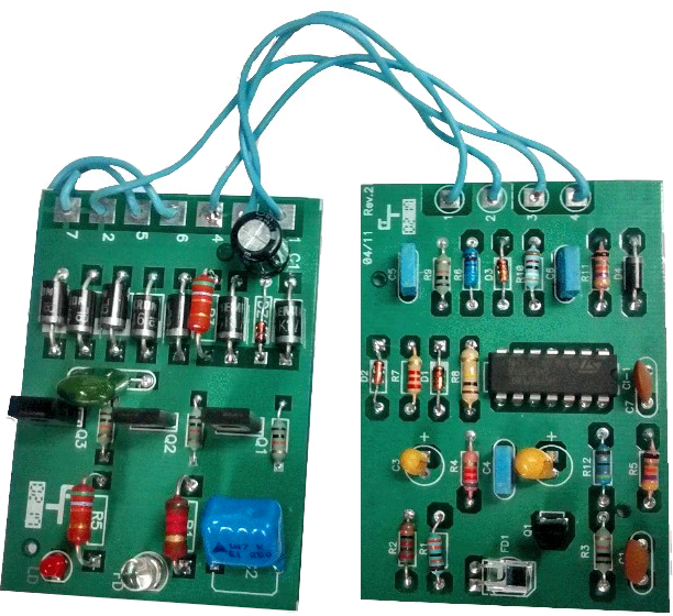 Placa Eletrônica Circuito Chave Eletrônica 24V Indicador De Posição