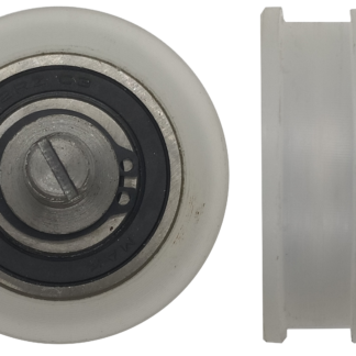 Roldana 55Mm Para Porta De Cabine Com Eixo Concêntrico