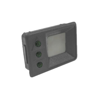 Botão 3 Led 24V Cinza