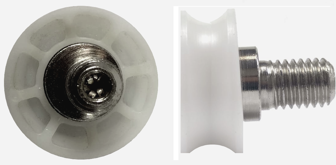 Roldana 33Mm Excêntrica Para Operador