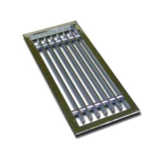 Visor De Latão Cromado 100 X 250Mm