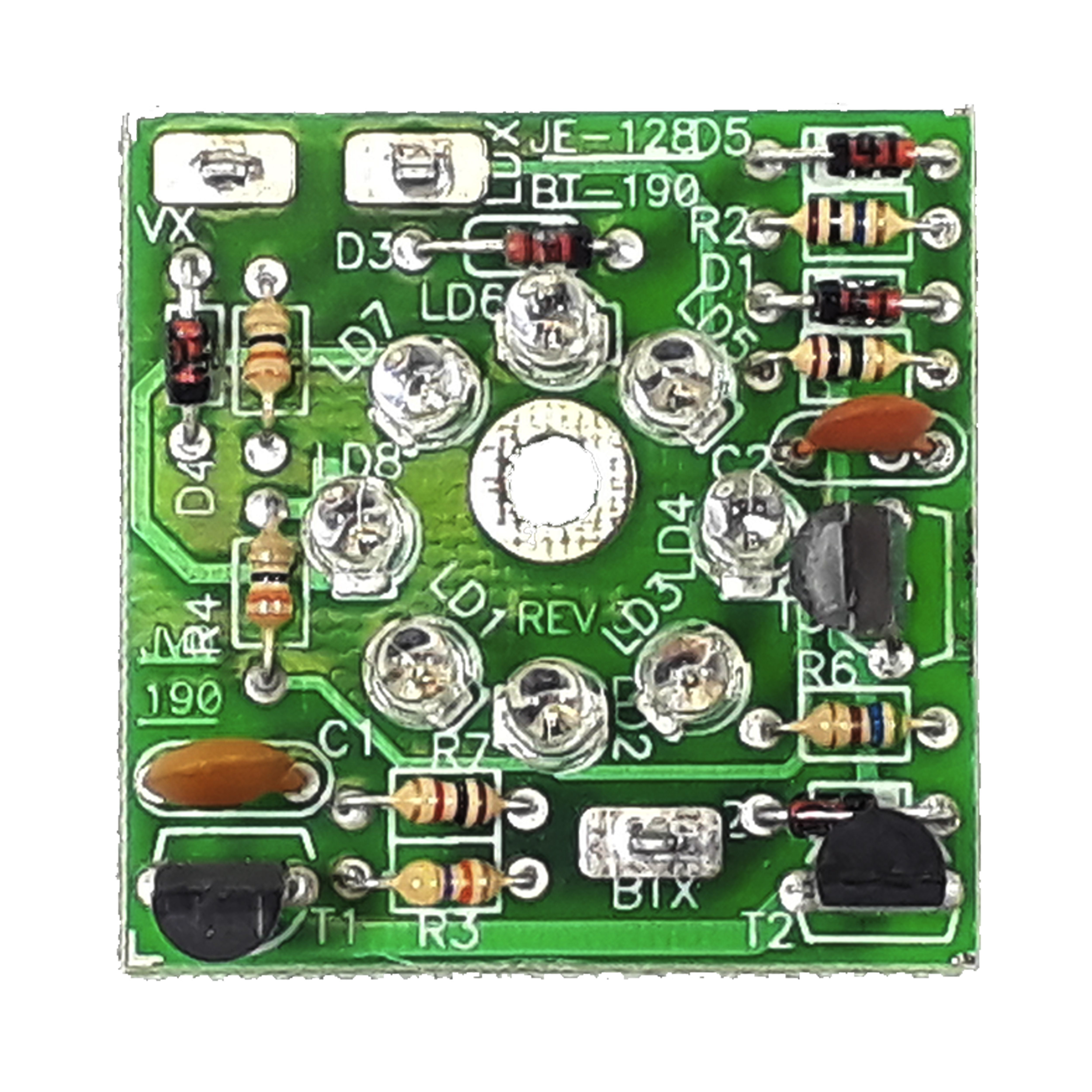 Placa Eletrônica Do Botão Multiled Led Verde Jvo 190