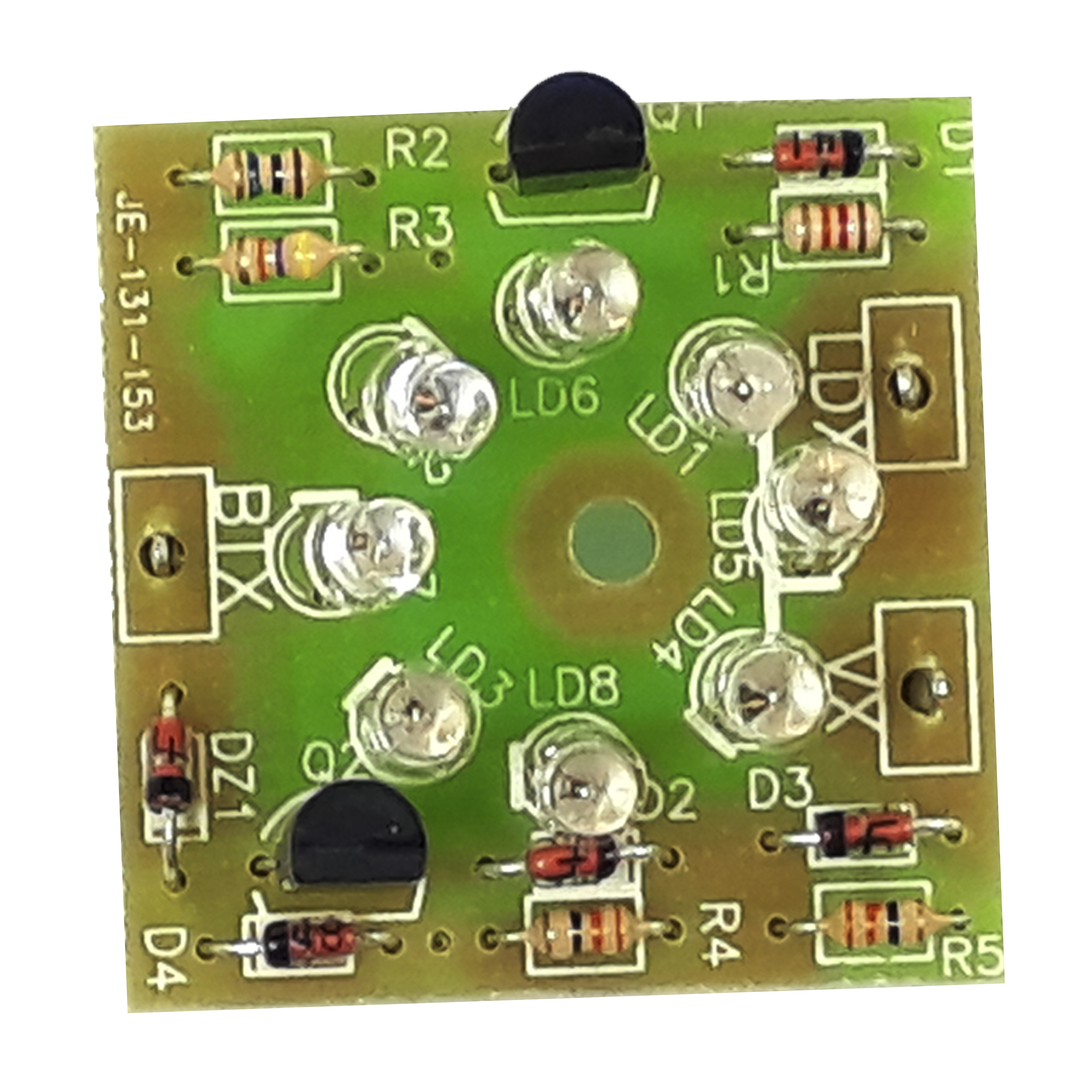 Placa Eletrônica Do Botão Multiled Led Verde Jvo 153
