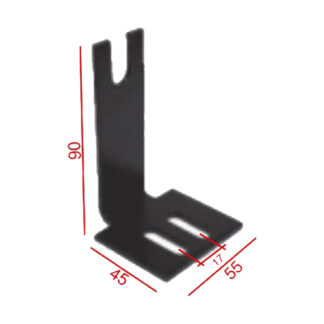 Suporte Para Lubrificador De Guia - Entre Furos 17Mm
