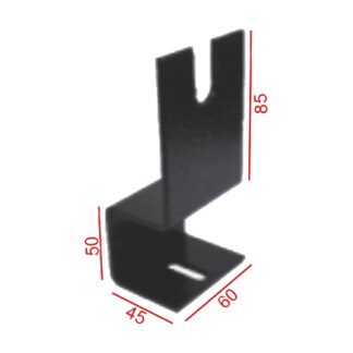 Suporte Para Lubrificador De Guia - Fixação 1 Parafuso