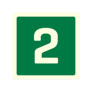 Placa De Sinalização Par Para Elevador (Alumínio)