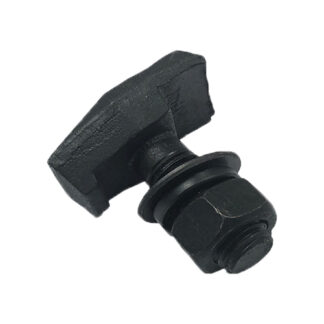 Clip para Guia T5 18mm - Compatível com guia T140-1/B, T140-2/B com Porca e Arruela